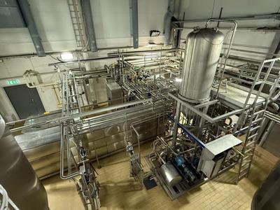 2005 Tetra pak Tetra Therm Aseptic Visco UHT treatment system